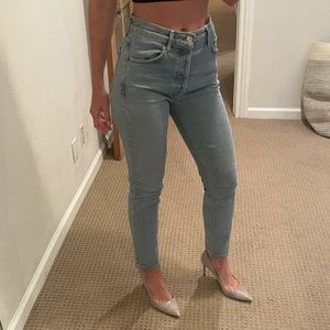 AGOLDE Nico High Rise Slim Fit Jeans